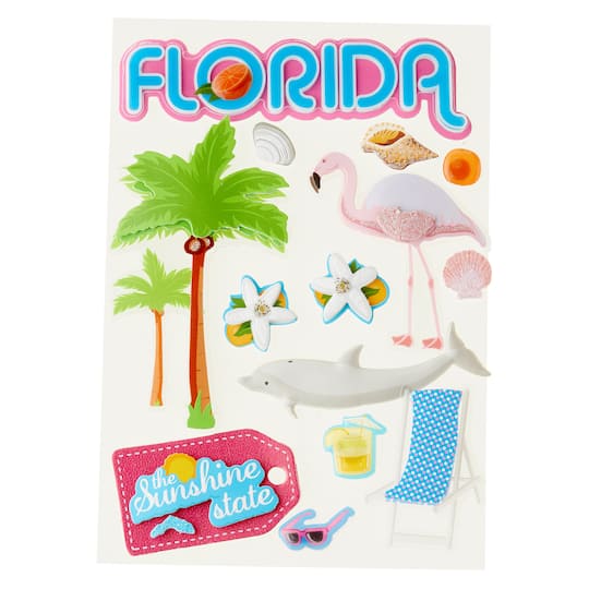 Florida Dimensional Stickers by Recollections&#x2122;